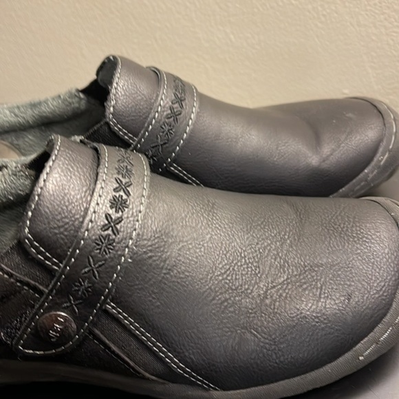 JBU by Jambu, 8, True Black, Blakely Encore with a Nordic Embroidery on Strap - Picture 7 of 14